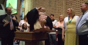 Baby Ferrall Baptism