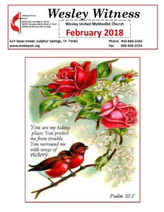 February 2018 Newsletter