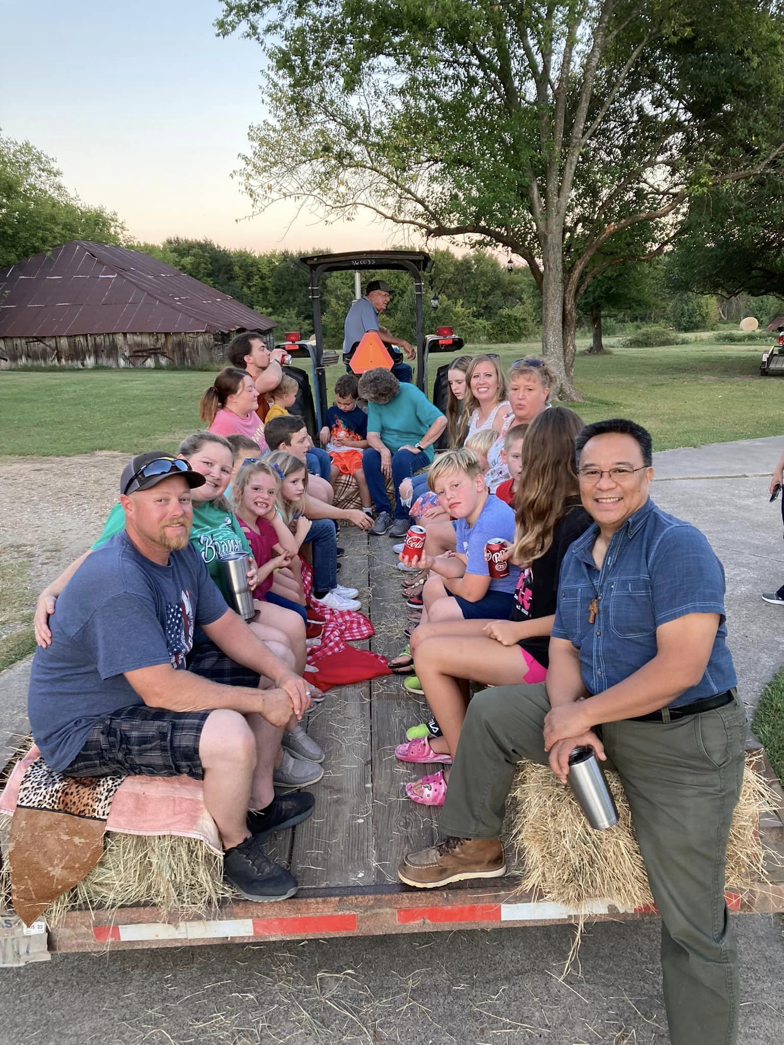 Featured image for “Lifeway Group Had First Hayride of the Season”